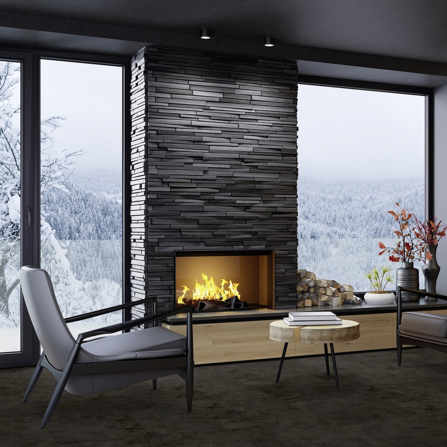 Klebe Vinyl Virtuo 55 Dryback - 1453 Tavla Dark