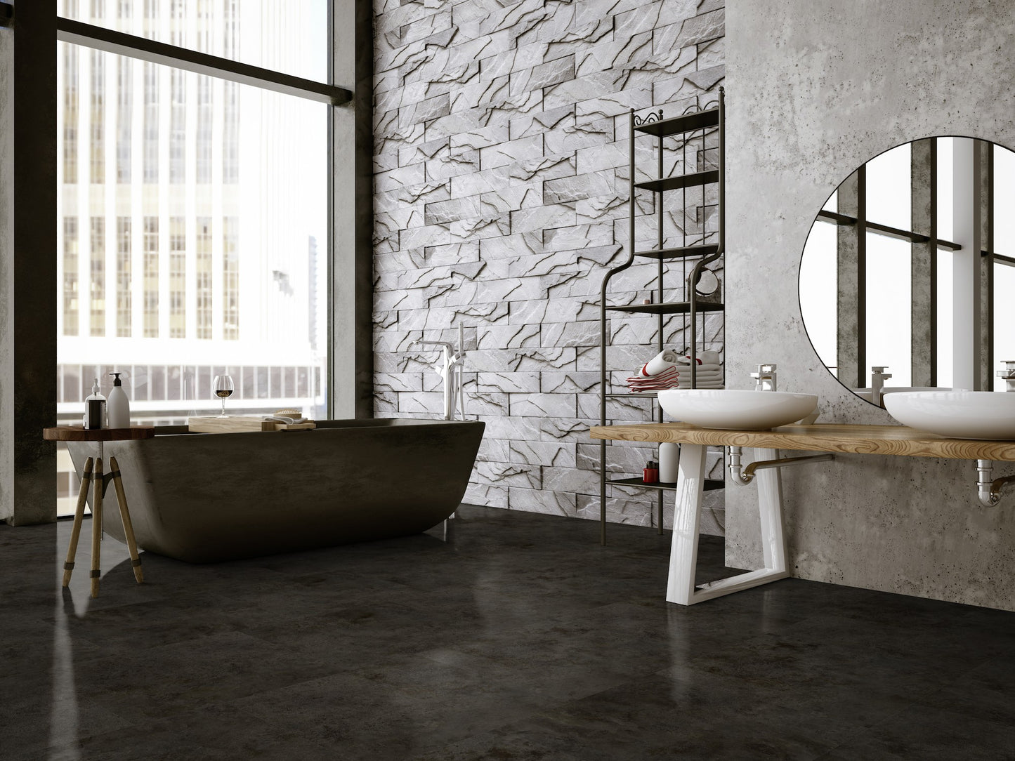 Klebe Vinyl Virtuo 55 Dryback - 1453 Tavla Dark