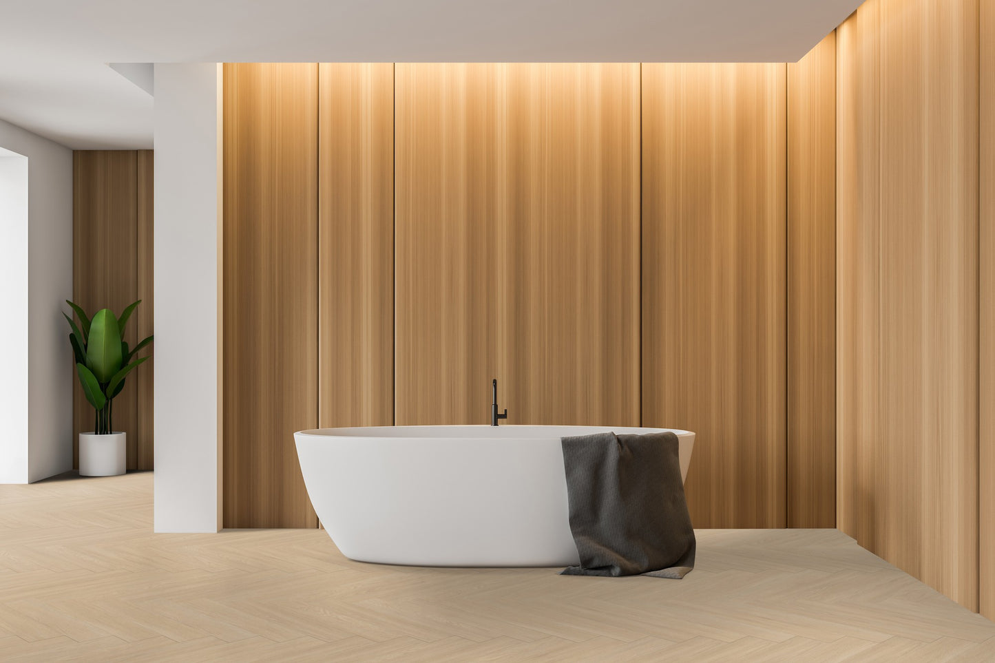 Klick Vinyl Gerflor Virtuo 55 Rigid Acoustic - 1460 Blomma Beige