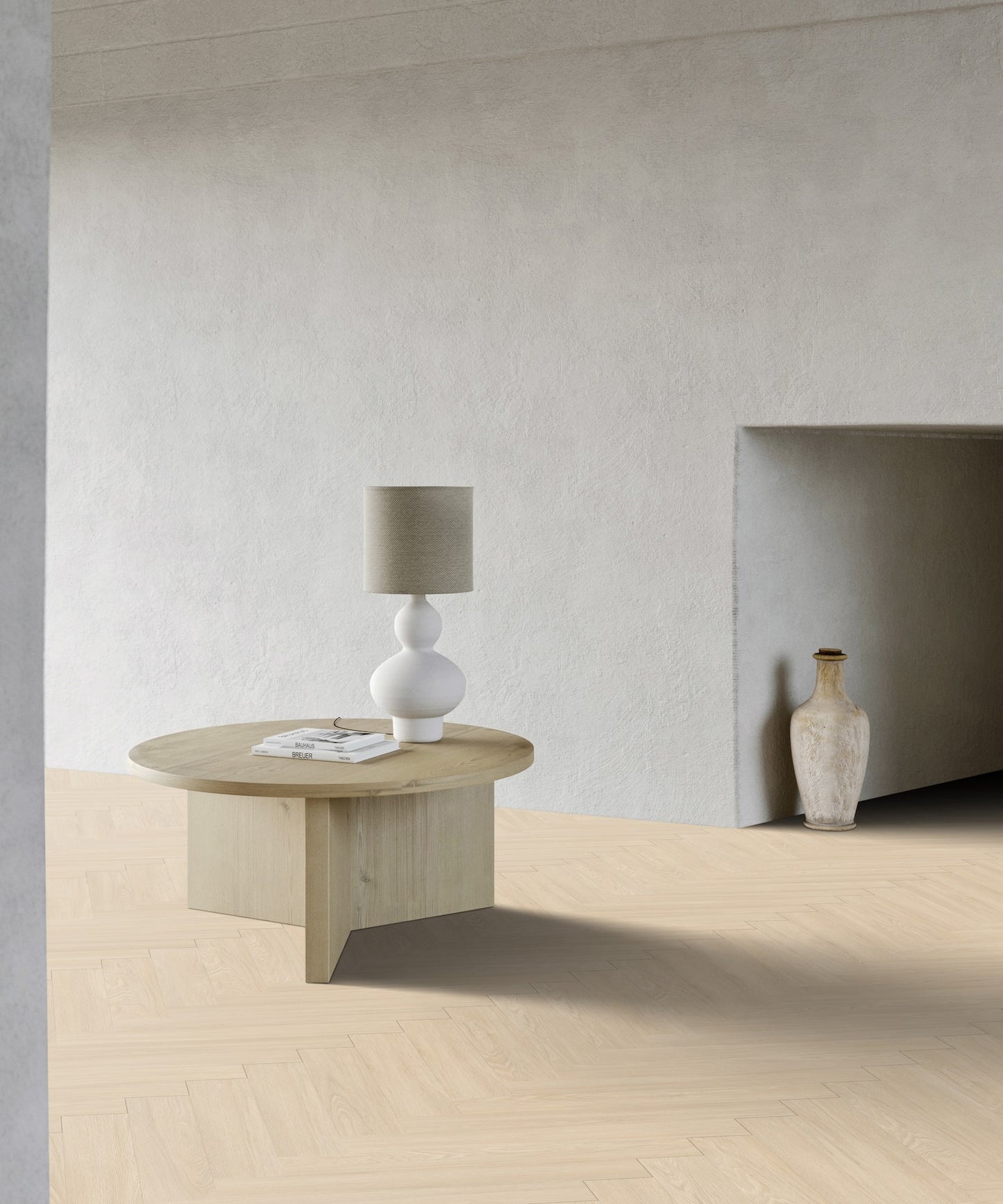 Klick Vinyl Gerflor Virtuo 55 Rigid Acoustic - 1463 Blomma Cream