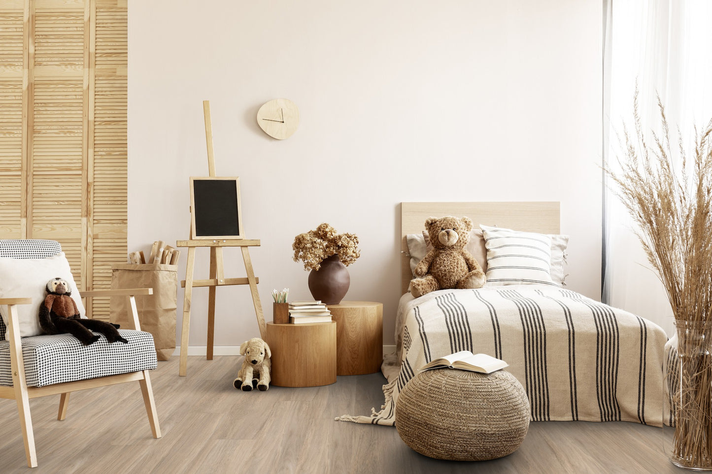 Klick Vinyl Gerflor Virtuo 55 Rigid Acoustic - 1473 Qaja Beige