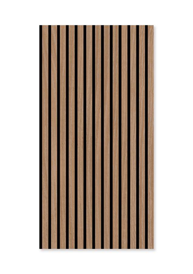 Wandpaneel Jangal Modular Wall 11003B Davert Oak Furnier 52 x 104 cm