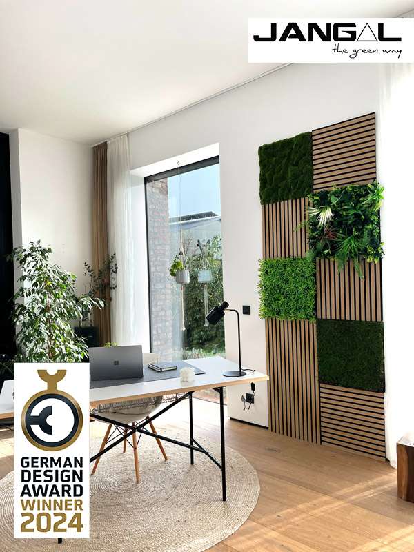 Wandpaneel Jangal Modular Wall 11109 forest green big bulk design moos 52 x 52 cm