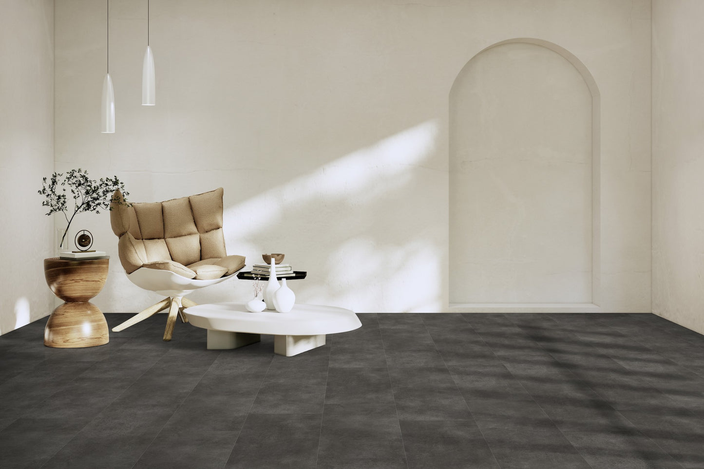 Gerflor Klick Vinyl Virtuo 30 Rigid Acoustic - 0992 Latina Dark