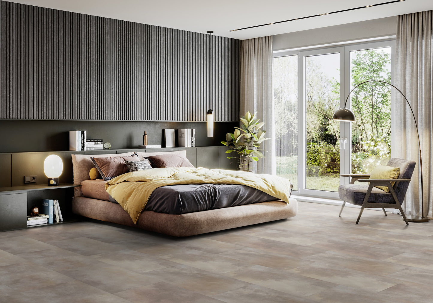 Gerflor Klick Vinyl Virtuo 30 Rigid Acoustic - 1476 Acuarela Taupe