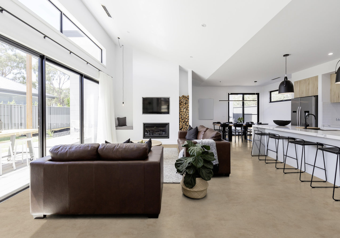 Klebe Vinyl Virtuo 55 Dryback - 1451 Tavla Beige 