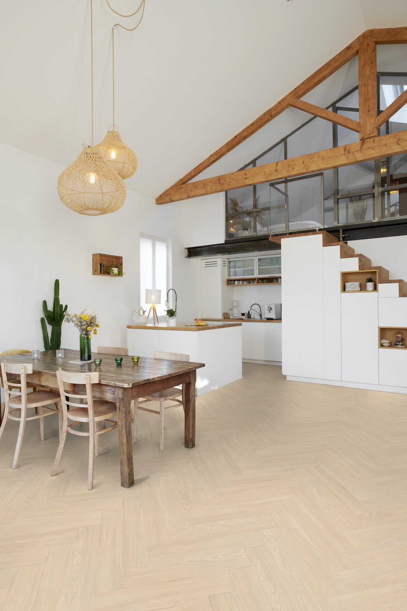 Klebe Vinyl Virtuo 55 Dryback - 1463 Blomma Cream
