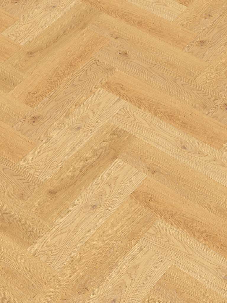 Click-Vinyl CHECK One 2078H Burbach Eiche Herringbone inkl. Trittschall Premium